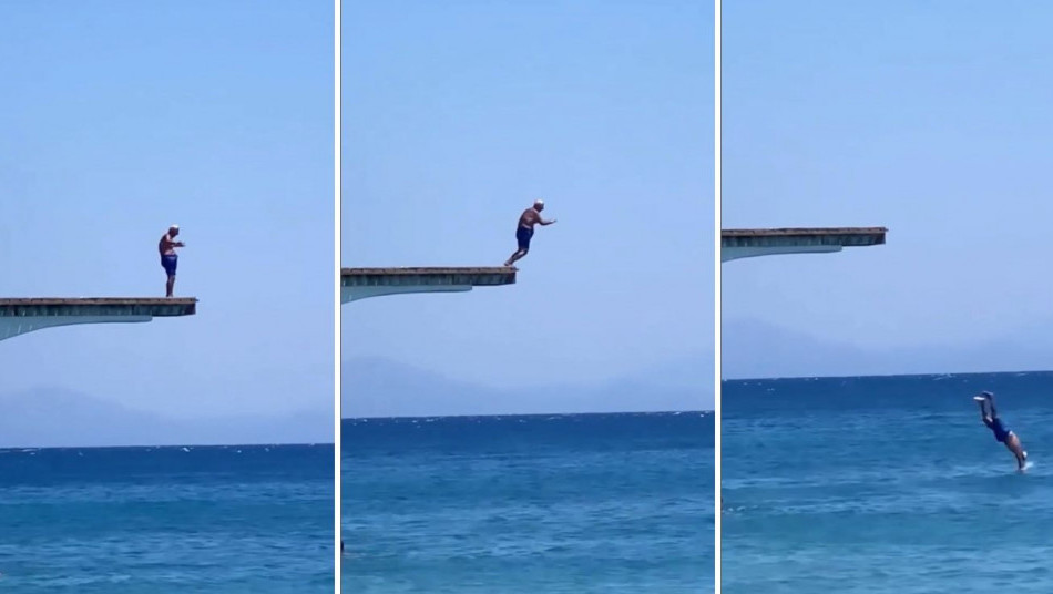 Deka (92) sa Rodosa postao hit na Instagramu nakon skoka u more: Sada otkriva tajnu dugog života
