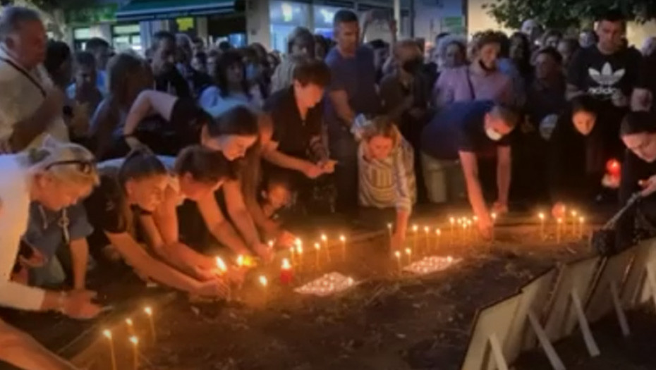 Cetinjani palili sveće za stradale u zločinu