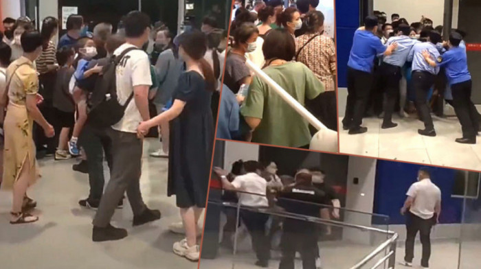 Radnici hteli da zatvore kupce u Ikei u Šangaju zbog sumnje da su bili u kontaktu sa zaraženim koronom - nastao stampedo
