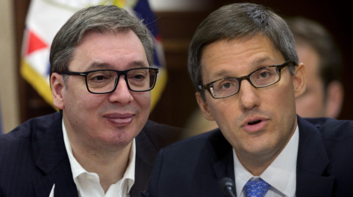 Šole preneo Vučiću da SAD od sastanka u Briselu očekuju primetan napredak