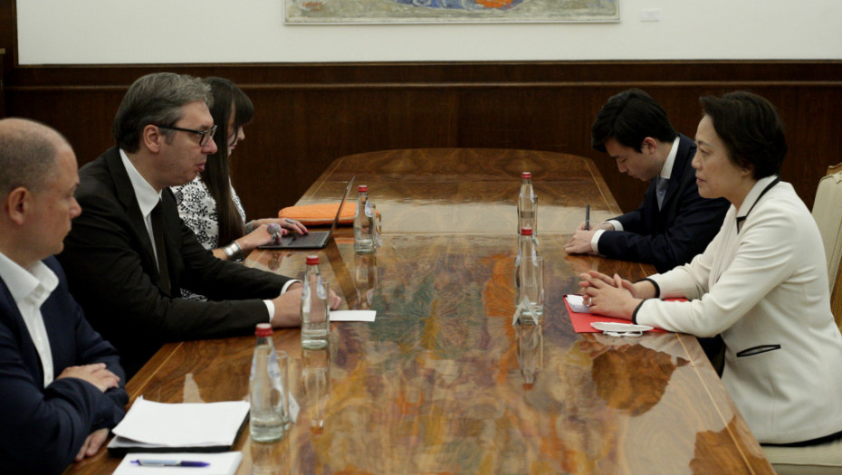 Vučić sa kineskom ambasadorkom o Kosovu: "Peking razume i podržava sve legitimne zahteve srpske strane"