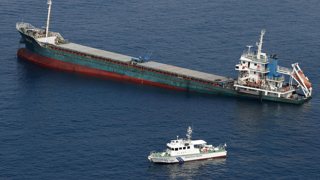 Sudar tankera za prevoz hemikalija i teretnjaka kod obale Japana, nema povređenih