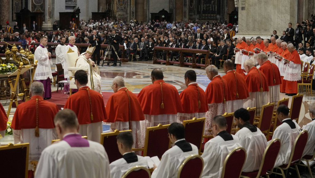Papa imenovao 20 novih visokih sveštenika: U Vatikanu sve manje kardinala iz Evrope