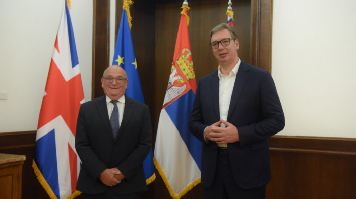 Sastanak Vučića i Piča: Britanski izaslanik zahvalio predsedniku Srbije na posvećenosti dijalogu Beograda i Prištine