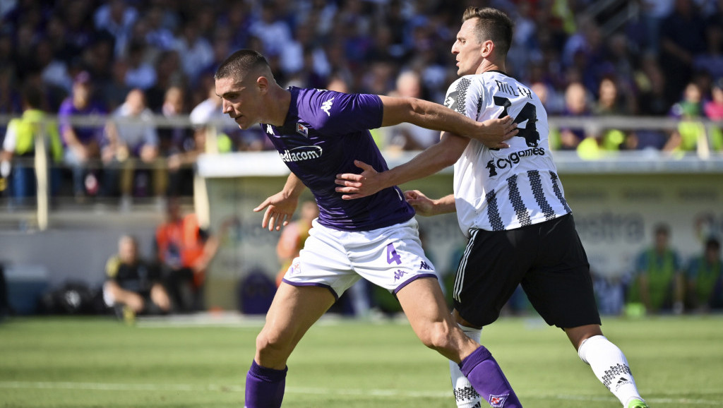 Juventus bez Vahovića remizirao u Firenci: Jović promašio penal za Fiorentinu