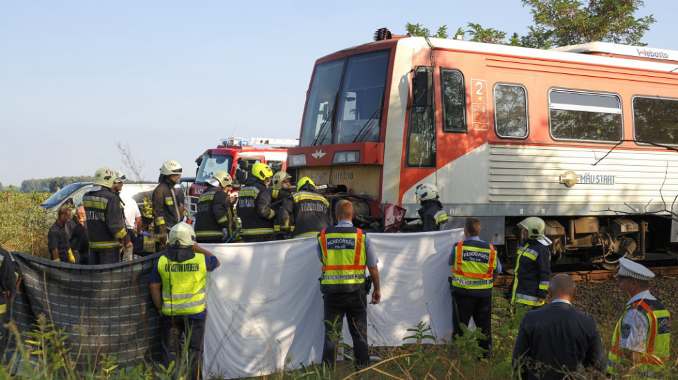 Teška nesreća na jugu Mađarke: Sudar voza i vozila, petoro stradalih
