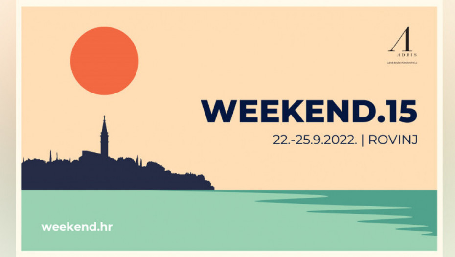 Još tri vikenda do jubilarnog Weekenda.15: Najveća regionalna konferencija u srcu Rovinja