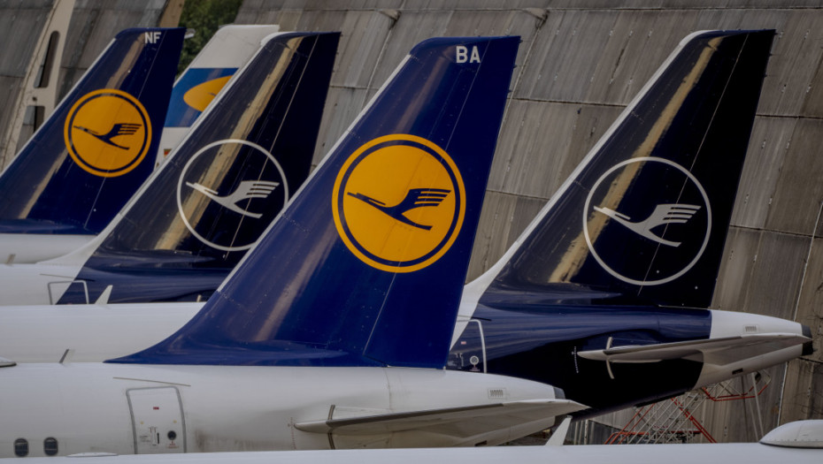 Zemaljsko osoblje Lufthanze najavilo štrajk: Obuhvatiće sedam nemačkih aerodroma