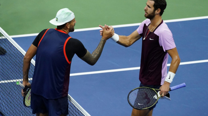 US Open: Hačanov eliminisao Kirjosa, za finale će se boriti protiv Kaspera Ruda