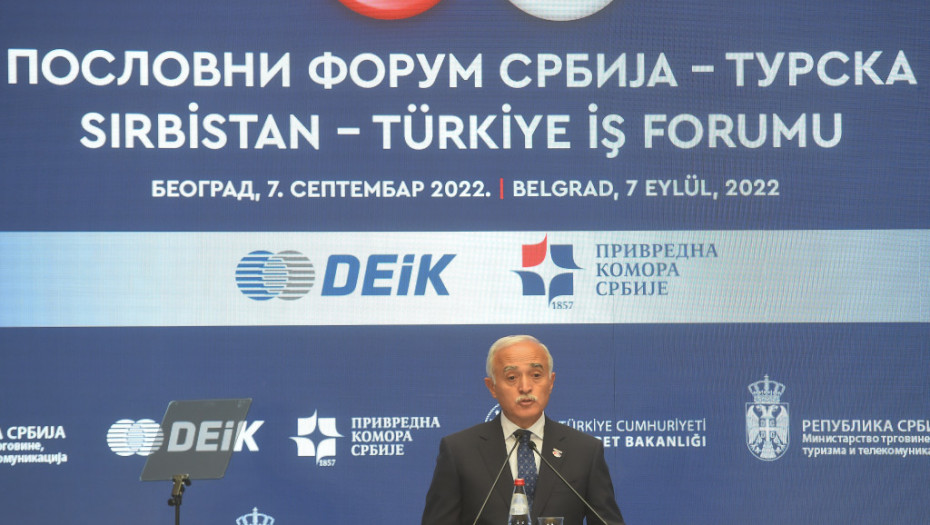 Srpsko-turski biznis forum: "Cilj ambiciozan, ali dostižan - pet milijardi dolara spoljnotrgovinske razmene"