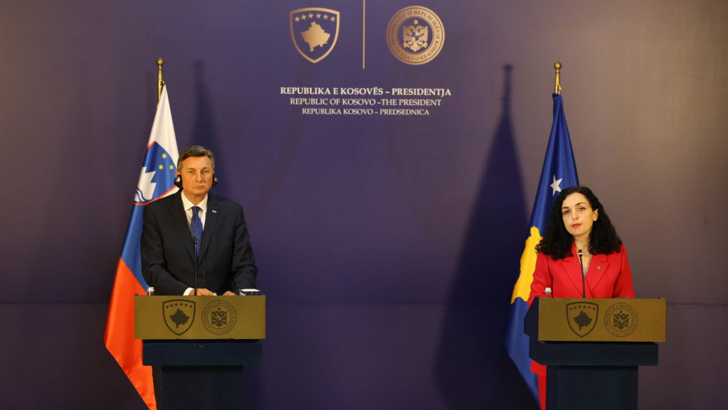 Pahor u Prištini: Rekao sam Osmani da pronađe rešenje za primenu sporazuma o ZSO