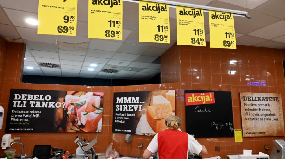 Hrvatska ograničila cene pojedinih životnih namirnica i mesa