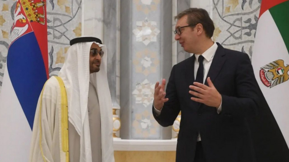 Vučić iz Abu Dabija: Potpisan finansijski sporazum sa UAE - milijardu dolara sa kamatom od tri odsto