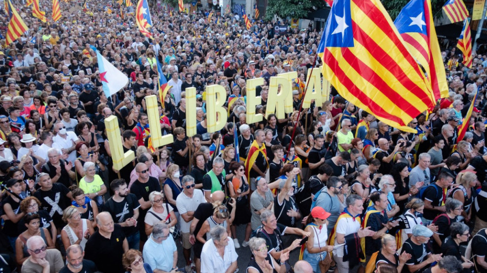 Nacionalni dan Katalonije okupio 150.000 separatista u Barseloni