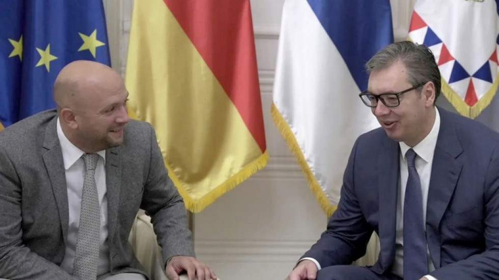 Vučić razgovarao sa nemačkim izaslanikom za Zapadni Balkan: Ponovio sam poziciju Srbije u pogledu svih pitanja u regionu