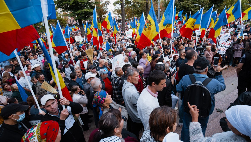 Protest zbog inflacije i rasta cena energenata u Kišinjevu