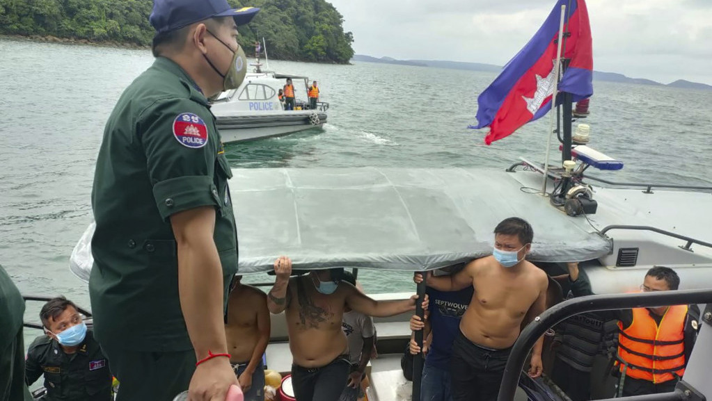 Uhapšena dva člana posade broda koji je potonuo u četvrtak: Policija ispituje zašto su Kinezi dovedeni u Kambodžu