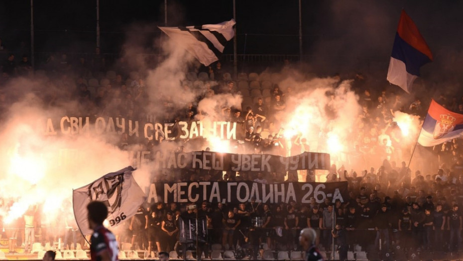 UEFA kaznila Partizan novčano i zatvaranjem dela tribine