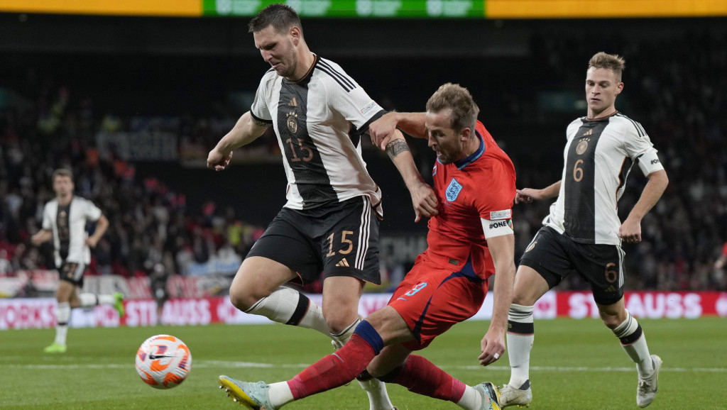 Remi Engleske i Nemačke na Vembliju: Dva penala i šest golova u drugom poluvremenu