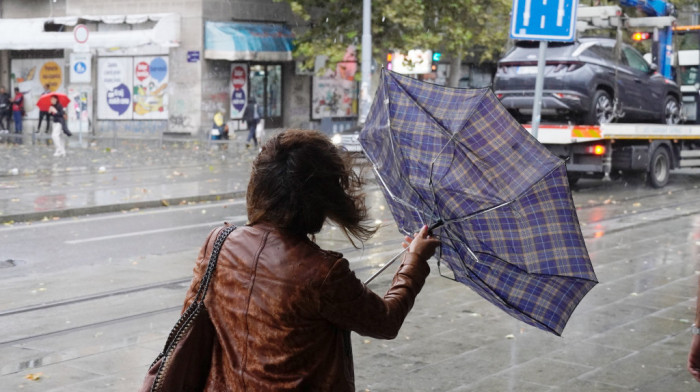 Tri oblasti u Srbiji na udaru jake košave, kiša ne prestaje do sredine sledeće nedelje