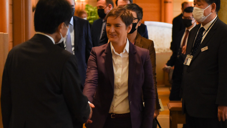 Brnabić: U Japanu se interesovali za stav Srbije o Ukrajini, nismo neutralni, naša pozicija je jasna