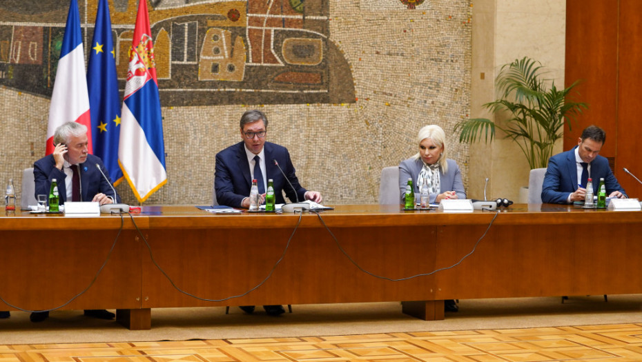 MEDEF u Beogradu, delegacija se sastala sa Vučićem: Francuske kompanije su dobrodošle u Srbiju