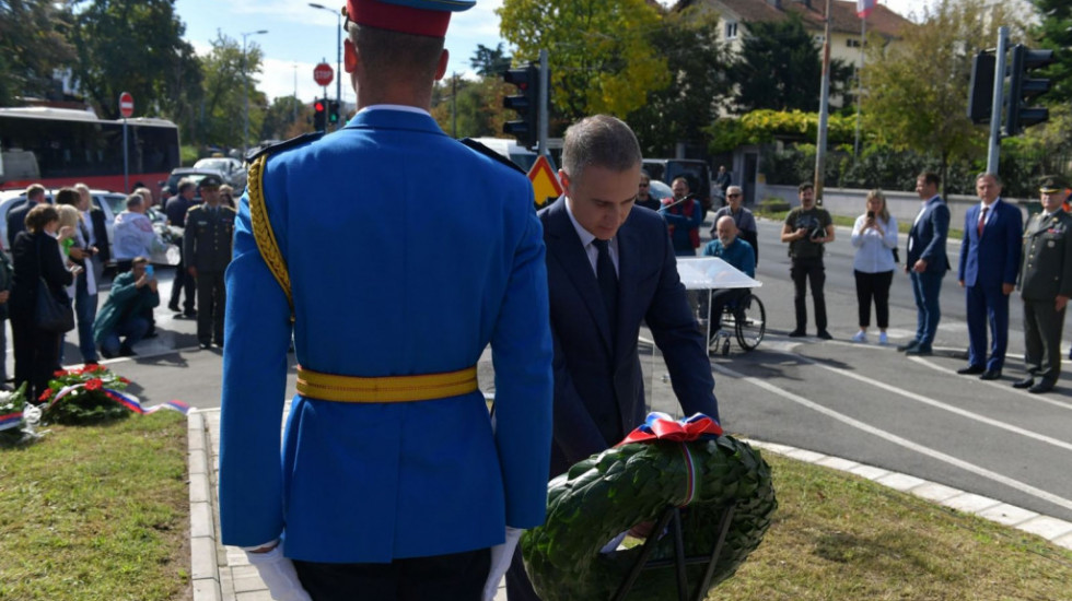 Obeležena godišnjica smrti majora Milana Tepića, položeni venci u beogradskoj ulici koja nosi njegovo ime