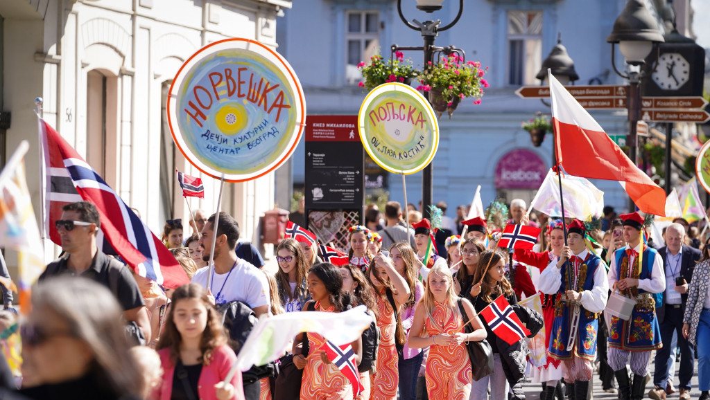 Velikim karnevalom u Beogradu otvorena 53. manifestacija "Radost Evrope"
