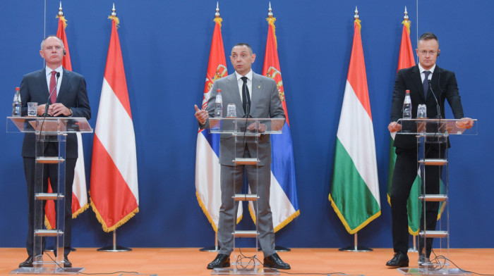 Održan trilateralni sastanak Srbije, Austrije i Mađarske: "Zajednički ćemo braniti granicu Srbije i Severne Makedonije"