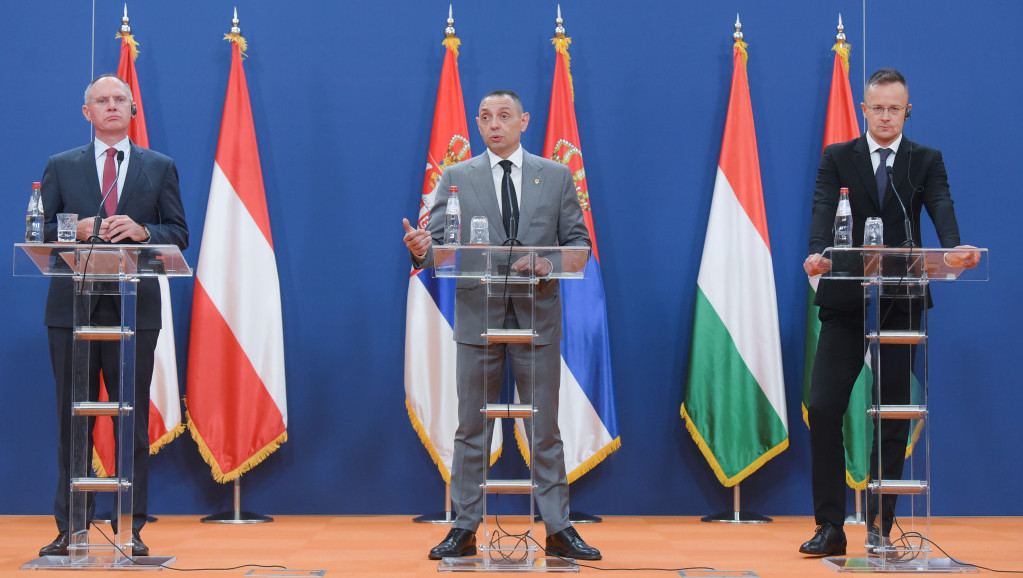 Održan trilateralni sastanak Srbije, Austrije i Mađarske: "Zajednički ćemo braniti granicu Srbije i Severne Makedonije"