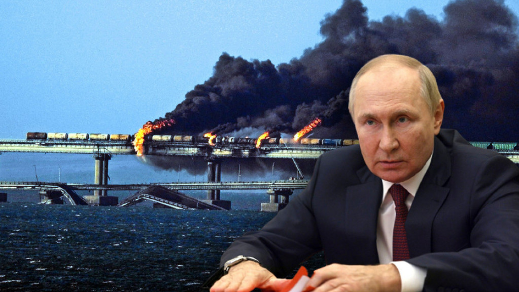 Eksplozija na Krimskom mostu uzdrmala Kremlj: Pred Putinom "bolne odluke" koje bi mogle da odrede budućnost rata