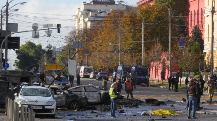 Zelenski nakon ruskog granatiranja Kijeva: "Žele da nas zbrišu sa lica zemlje"