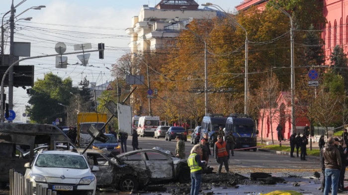 Zelenski nakon ruskog granatiranja Kijeva: "Žele da nas zbrišu sa lica zemlje"