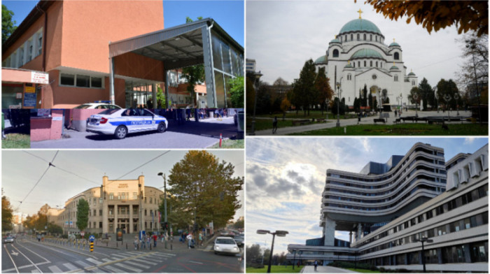Dojave o bombama stigle na adrese više državnih ustanova u Beogradu