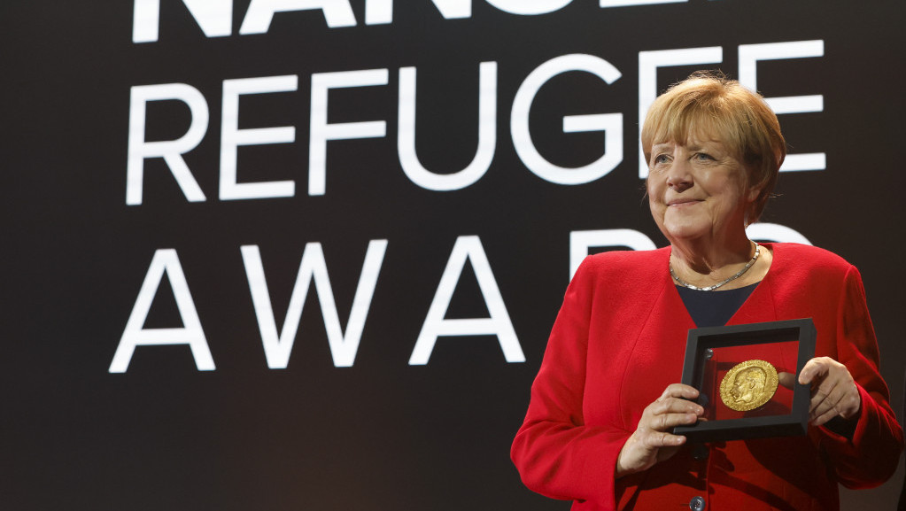 Merkelovoj nagrada UNHCR zbog zalaganja za izbeglice
