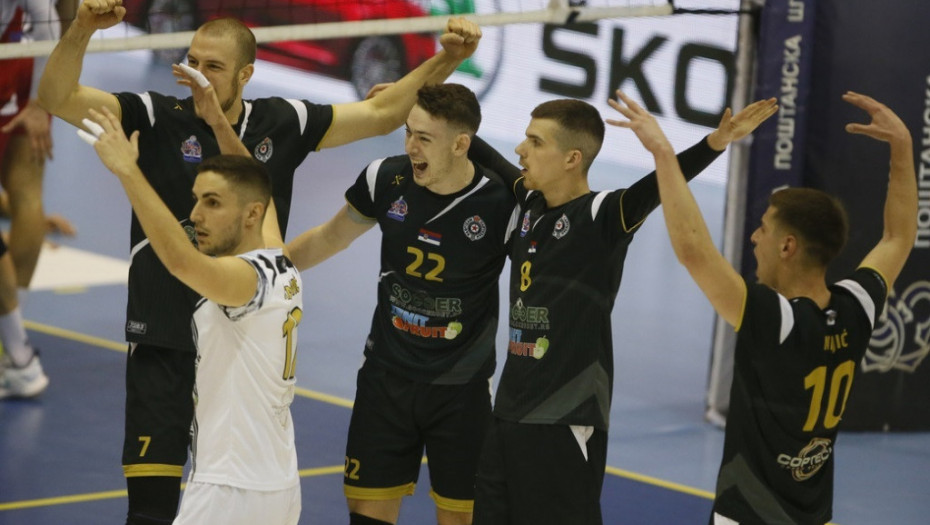 Odbojkaši Partizana osvojili Superkup Srbije