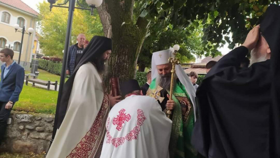 Patrijarh Porfirije stigao u Eparhiju raško-prizrensku