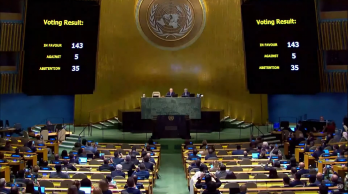 Srbija u UN glasala za osudu Rusije zbog aneksije ukrajinskih teritorija - najveći broj glasova protiv Moskve do sada