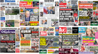 Naslovne strane dnevne štampe za petak, 14. oktobar