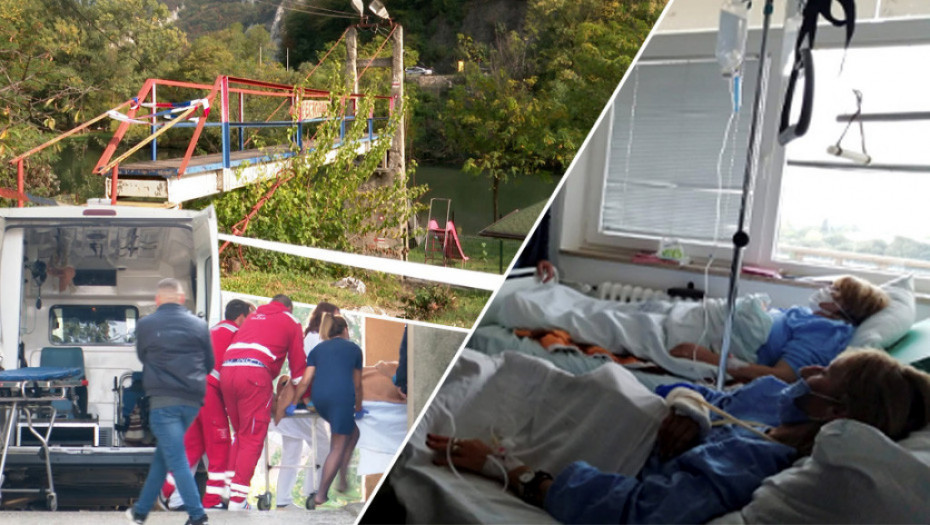 Troje povređenih danas će biti operisano: Nakon nesreće u Ovčar Banji prebačeni u Beograd, ostali u Čačanskoj bolnici