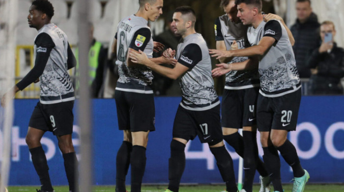 Velika tri boda za Partizan: Crno-beli savladali Čukarički nakon žustre borbe