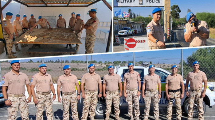 Pripadnici vojne policije Srbije vratili se iz mirovne misije na Kipru
