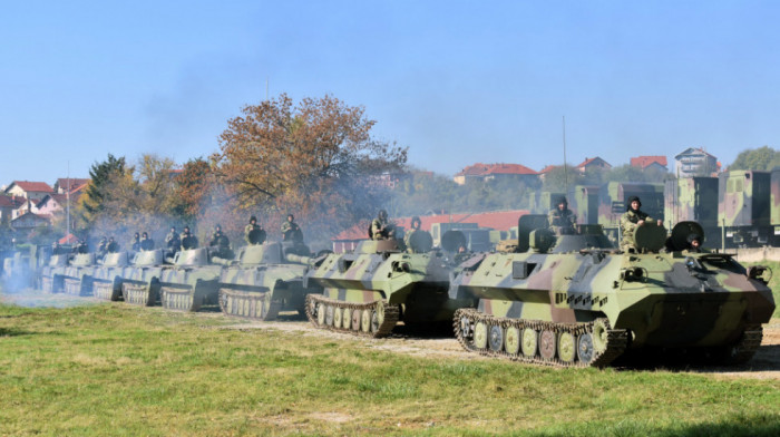 Vojska Srbije izvodi združenu vežbu "Manevri 2022"