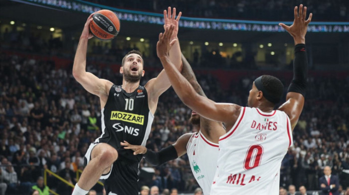 Kakva šteta za Partizan: Olimpija u poslednjem minutu preokrenula i zabeležila pobedu u Beogradu