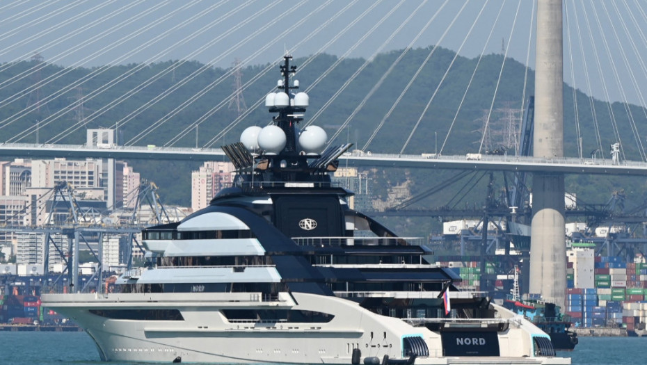 Jahta ruskog oligarha bez problema otplovila iz Hongkonga: Mordašov na listi sankcionisanih, jahta na putu ka Kejptaunu
