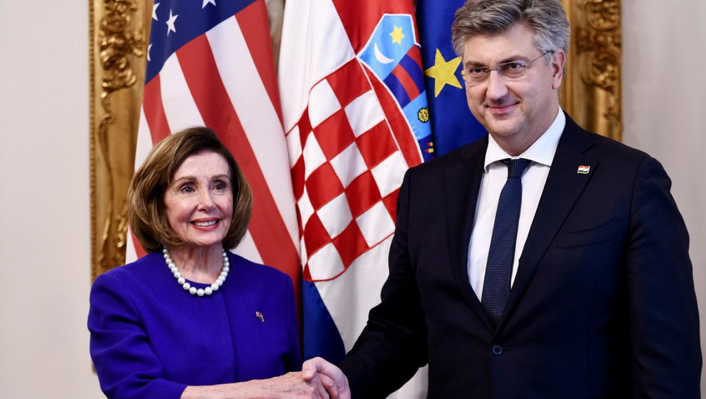 Plenković i Pelosi o podršci Ukrajini: "Na pravoj smo strani prava i morala"