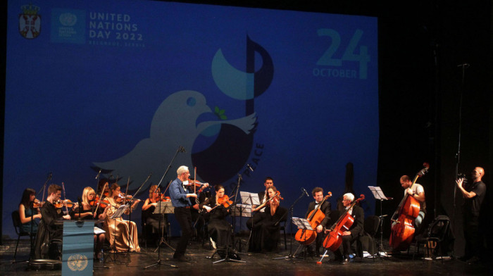 Koncertom "Muzika za mir" obeležena 77. godišnjica UN: Da se užasi rata nikada ne ponove.