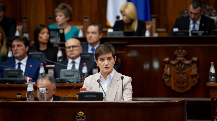 Brnabić predstavila ekspoze: Naše crvene linije su jasne, razumemo poruke EU, napredak zavisi od dva pitanja