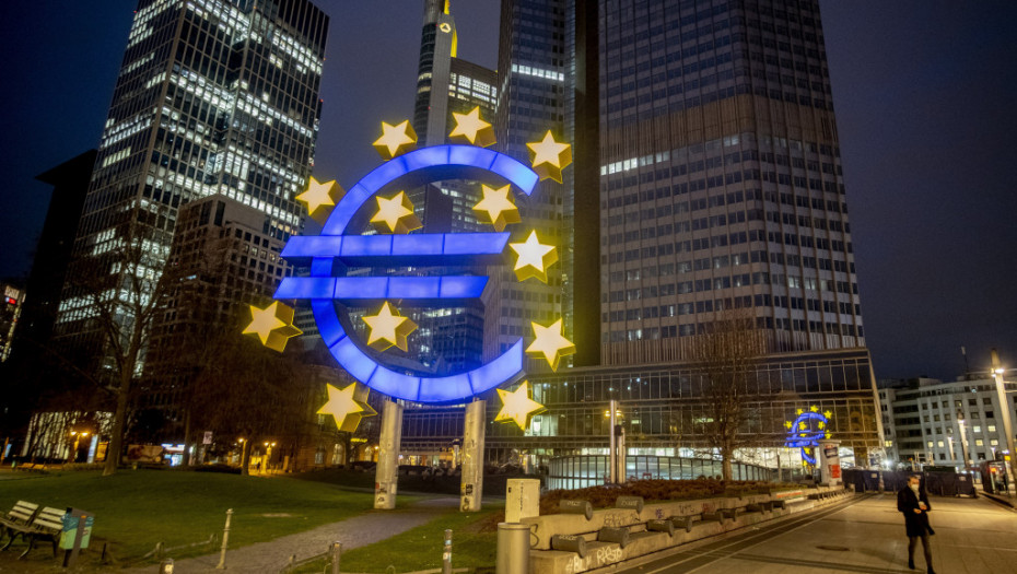 Ekonomija evrozone kvartalno porasla za 0,3 odsto, međugodišnje za 0,6 odsto