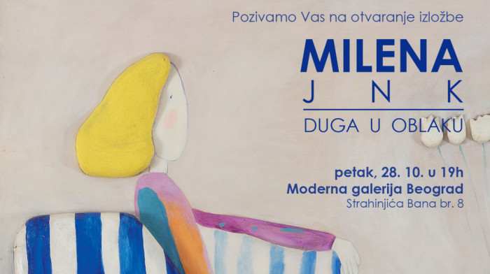 "Duga u oblaku": Izložba odabranih dela Milene Jeftić Ničeve Kostić u Modernoj galeriji